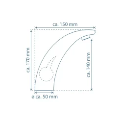 Schütte Waschtischarmatur „Panama“ chrom