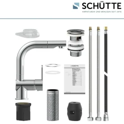 Schütte Waschtischarmatur „London“ chrom