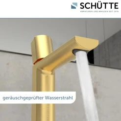 Schütte WT-Armatur New York,gold,Kartusche mit