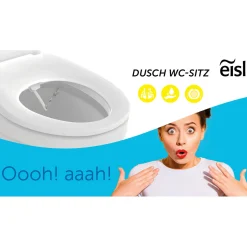 Schütte Dusch WC-Aufsatz mit Absenkautomatik und Schnellverschluss