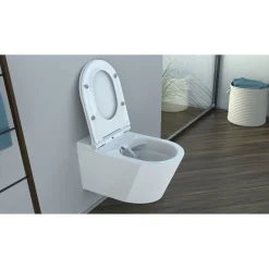 Schütte Dusch-WC-Set Cesari spülrandloser Bidet Toilettensitz