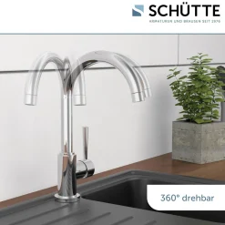 Schütte Küchenarmatur Cornwall Spültischarmatur chrom