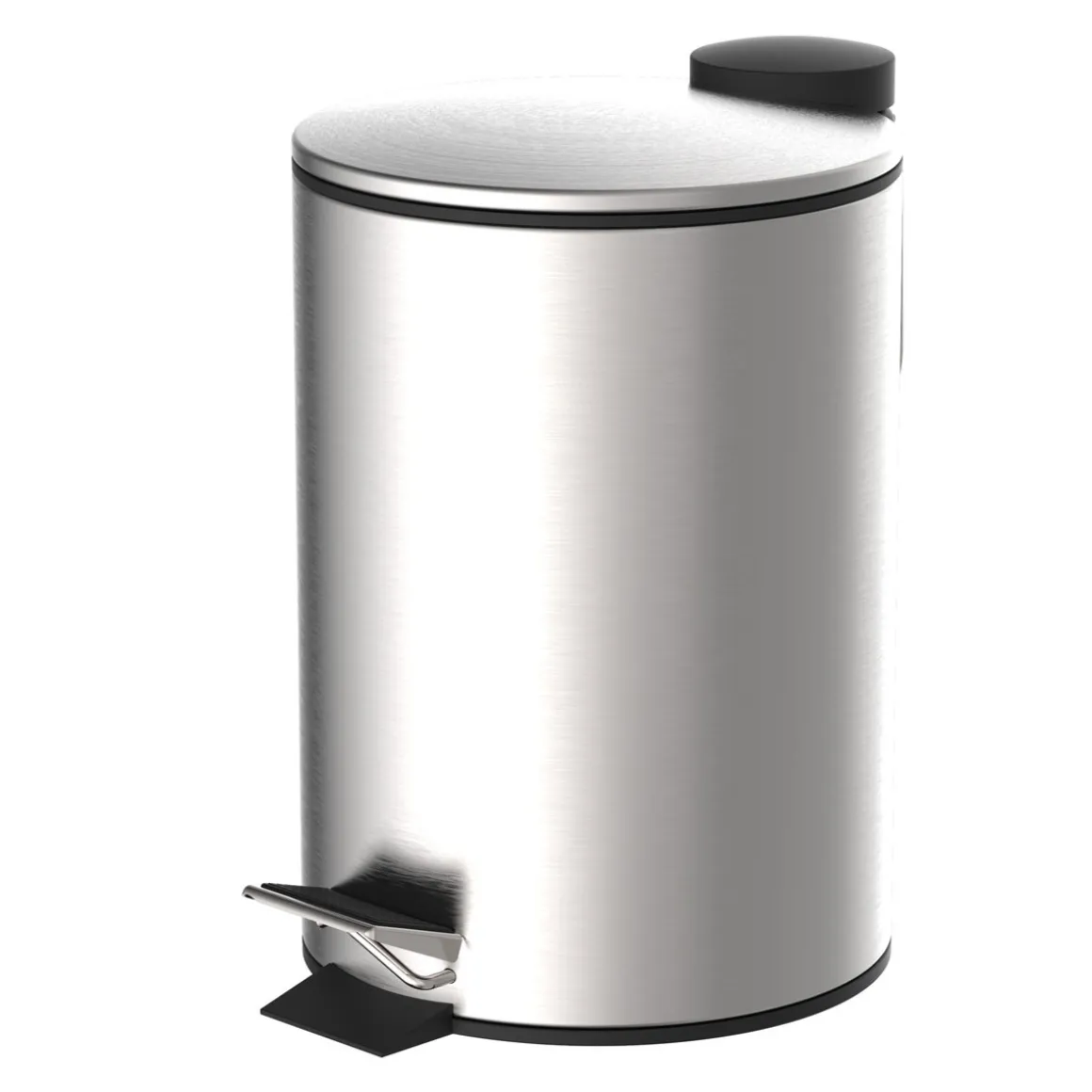 Schütte Kosmetik-Treteimer Edelstahl ca 3 l mit Absenkautomatik
