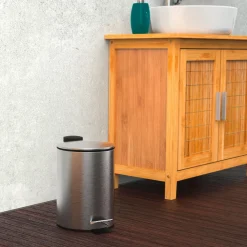 Schütte Kosmetik-Treteimer Edelstahl ca 3 l mit Absenkautomatik