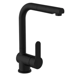 Schütte Niederdruck-Spültischarmatur London schwarz matt