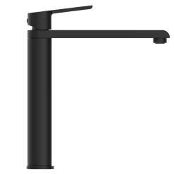 Schütte Spültischarmatur mit hohem Auslauf VITA schwarz