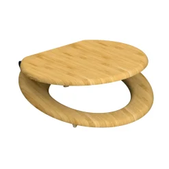 Schütte WC-Sitz Bambus mit Absenkautomatik
