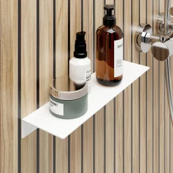 Schulte Duschablage zum Kleben Größe M Mattweiß