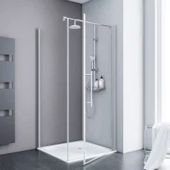 Schulte Drehtür Alexa Style 2.0 inkl Seitenwand 90 x 90 cm