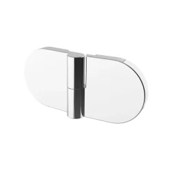 Schulte Drehtür MasterClass inkl Seitenwand Montage auf Fliesen links