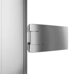 Schulte Drehtür pendelbar mit Seitenwand Toura 80 x 80 x 200 cm chrom Anschlag links