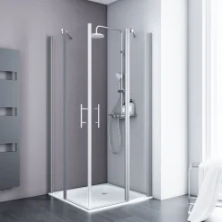 Schulte Duschwand Alexa Style 2.0 Eckeinstieg 4 teilig 192 x 90 cm