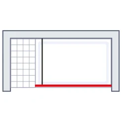 Schulte Duschwand MasterClass Walk In M6 200 x 100 cm