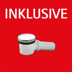 Schulte Eck-Duschwanne Mineralguss Quadrat 100xx4 x 100 cm Steinstruktur sandfarben