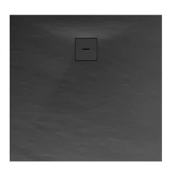Schulte Express Plus Duschwa Mineralg Steinstr Quadrat -Plan 1200 x 1200 anthraz.