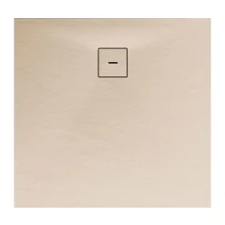 Schulte Express Plus Duschwa Mineralg Steinstr Quadrat -Plan 1200 x 1200 sand