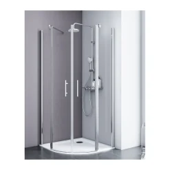 Schulte Runddusche Alexa Style 2.0 192 x 80 x 80 cm alu klar