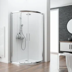 Schulte Runddusche Kristall Trend II Radius 550 mm 185 x 90 cm