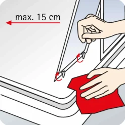 Schulte Runddusche Sunny 90 x 90 cm alpinweiß