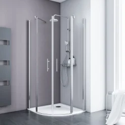 Schulte Set Alexa Style 2.0 Runddusche inkl Duschwanne 192 x 90 x 90 cm