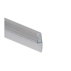 Schulte Universal Dichtleiste senkrecht 5,6,8 mm/2000 mm Breite Dichtlippe 12