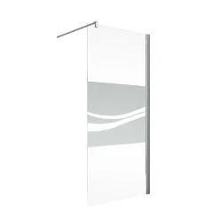 Schulte Walk In Alexa Style 2,0 190 x 100 cm chrom Liane