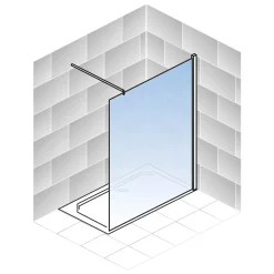 Schulte Walk In Alexa Style 2,0 190 x 100 cm chrom Liane