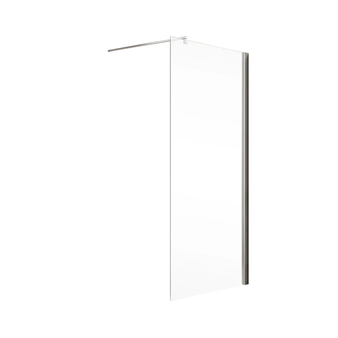 Schulte Walk In Duschwand MasterClass M6 Chromoptik ESG Fixil 70 cm fixil 500 klar hell