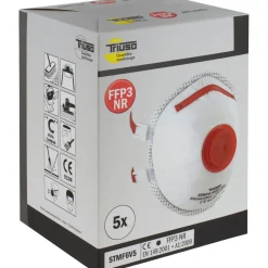 Schutzmaske FFP3 mit Ventil 5 Stück