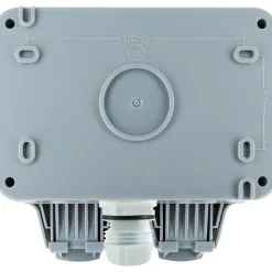 Schwaiger Außensteckdose Aufputz 2-fach IP66