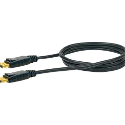 Schwaiger DisplayPort Anschlusskabel 2 m schwarz