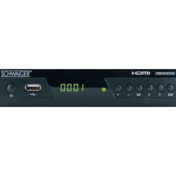 Schwaiger FULL HD Satellitenreceiver mit USB Anschluss