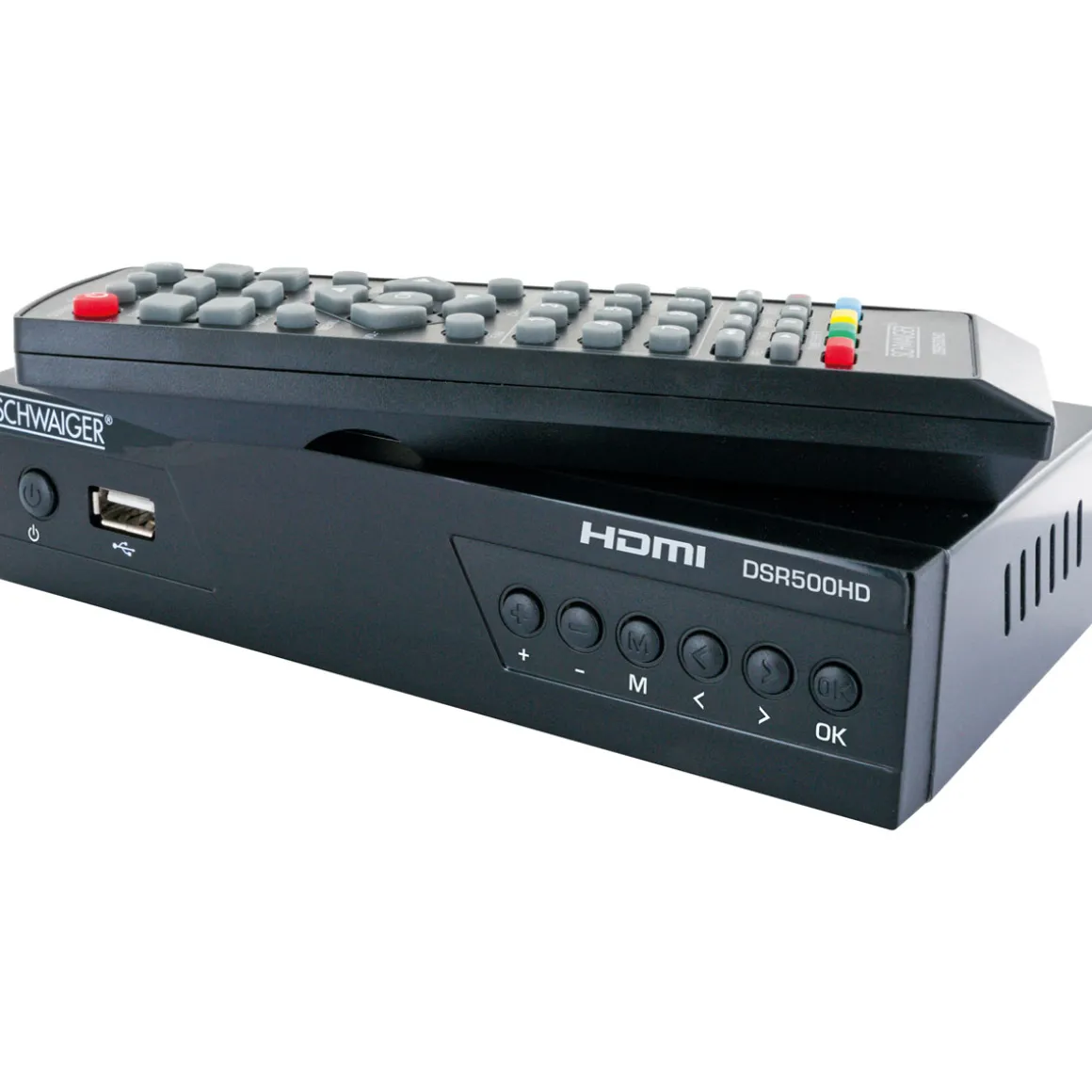 Schwaiger FULL HD Satellitenreceiver mit USB Anschluss