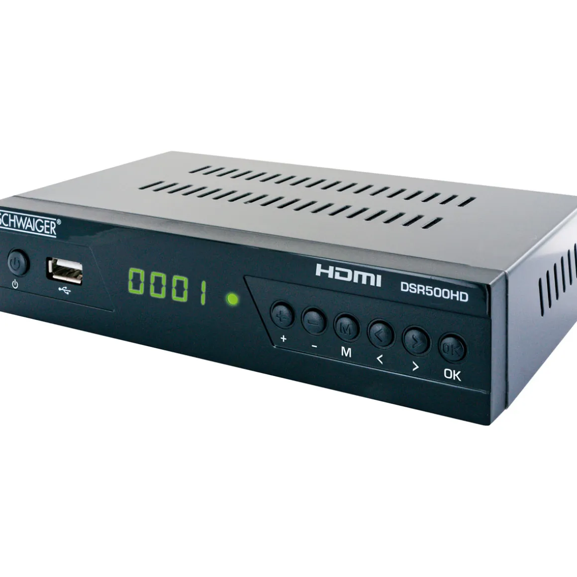 Schwaiger FULL HD Satellitenreceiver mit USB Anschluss