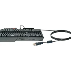 Schwaiger Gaming Tastatur mit Farbwechsel-LED