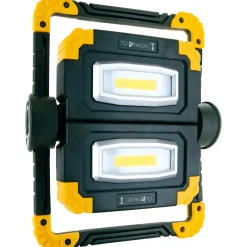 Schwaiger LED-Akku-Strahler 2 x 10 W 2 x 500 lm mit Powerbank Funktion