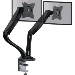 Schwaiger Monitor-Tischhalter Full Motion 2 für 2 Monitore bis 29 Zoll