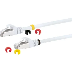 Schwaiger Netzwerkkabel CAT7 5 m weiß