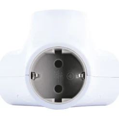 Schwaiger Steckdosenwürfel 3-fach mit 2-fach USB