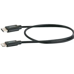 Schwaiger Sync und Ladekabel für Apple 0,5 m schwarz