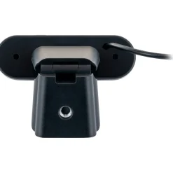 Schwaiger Webcam schwarz mit integrierter Abdeckung