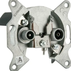 Schwaiger Antennensteckdose/Duchgangsdose 19 dB