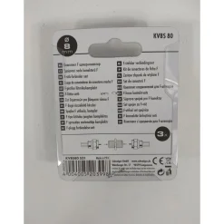 Schwaiger F-Verbinder-Set für 8 mm 3-teilig