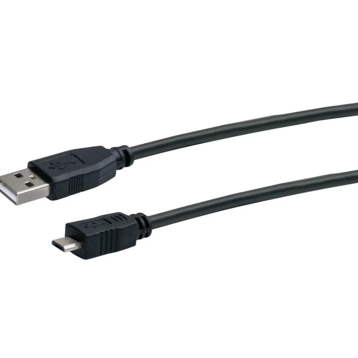 Schwaiger Micro-USB Anschluss- und Ladekabel 1 m schwarz