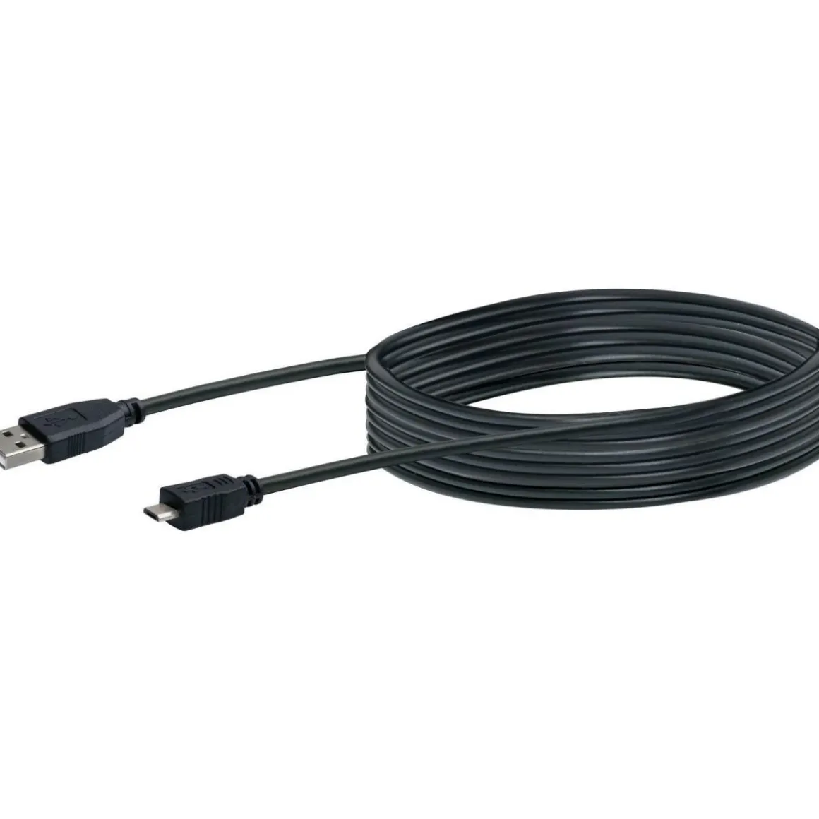 Schwaiger Micro-USB Anschluss- und Ladekabel 1,8 m schwarz