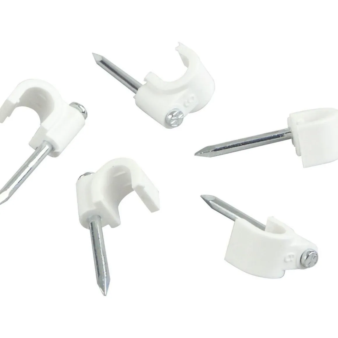 Schwaiger Nagelschellen bis 7 mm 20Stück weiß