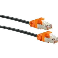 Schwaiger Netzwerkkabel CAT7 2m schwarz