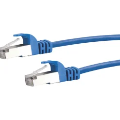 Schwaiger Netzwerkkabel CAT6 250Mhz 1Gbit/s 2,5m blau