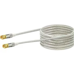 Schwaiger SAT-Antennenkabel 110 dB 3 m transparent-white
