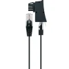 Schwaiger Steckeradapter TAE/DSL mit Modemkabel 6m